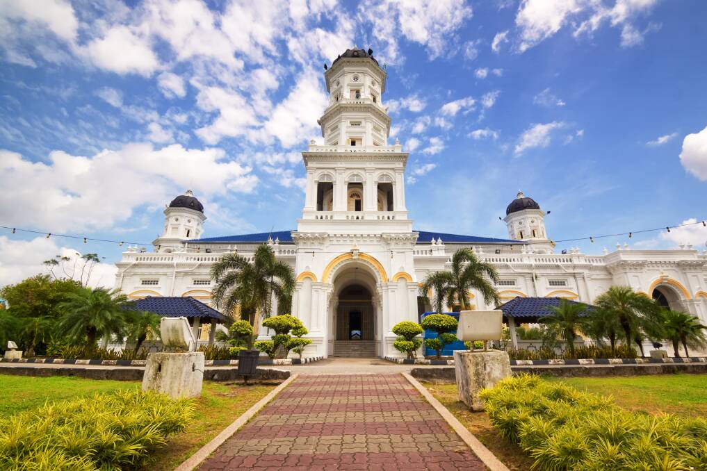 Sultan Abu Bakar State Mosque blends Islamic design with British colonial architecture. Picture: Getty images