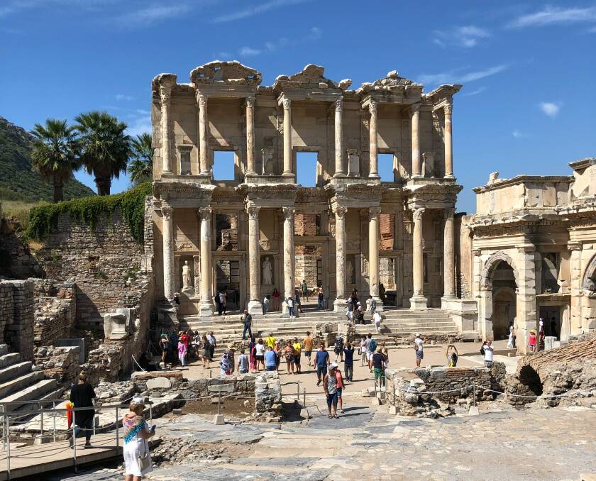 The Library of Celsus at Ephesus. Picture: Unsplash