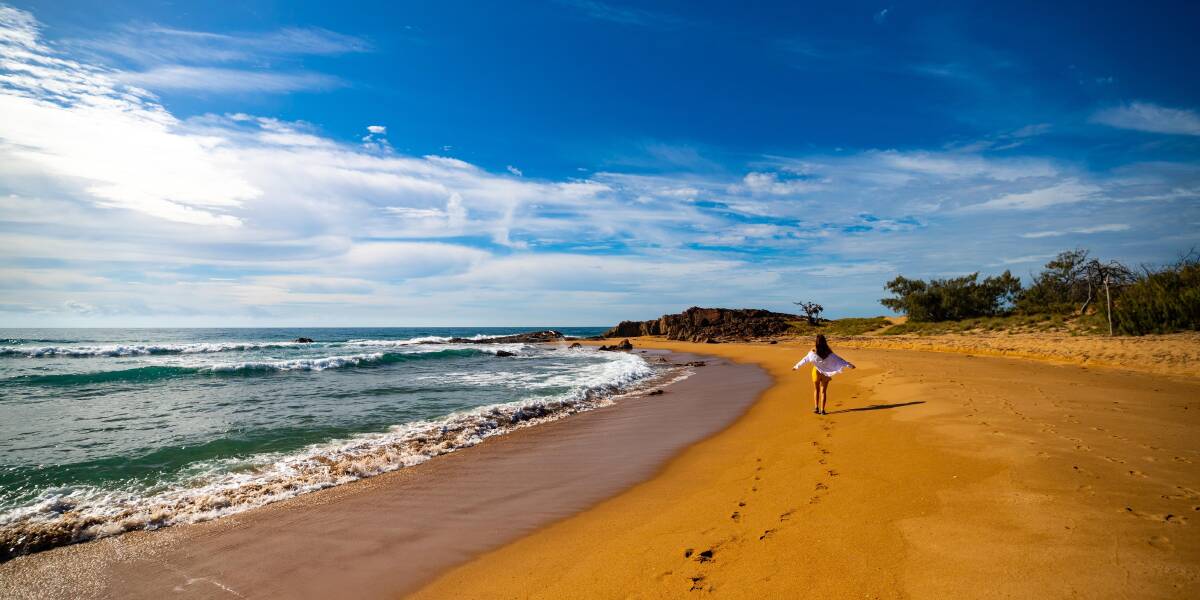 A beach in Deepwater National Park. Picture: Shutterstock