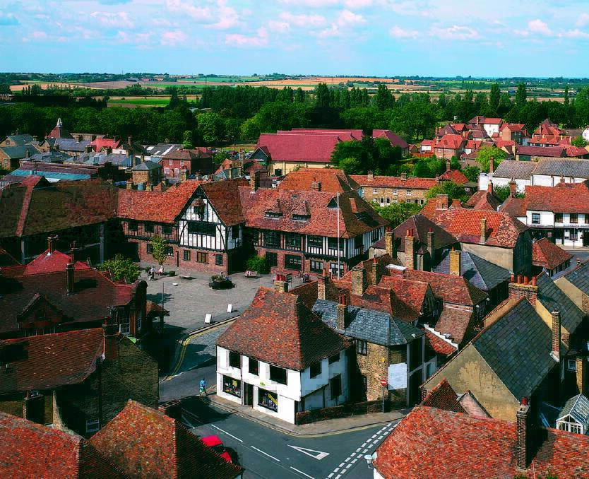 The town of Sandwich.