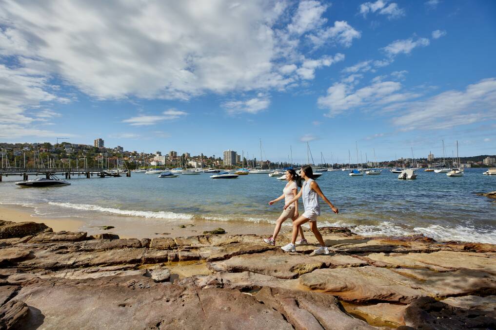 Forty Baskets Beach, Balgowlah, on the Spit to Manly walk. Picture: Destination NSW 