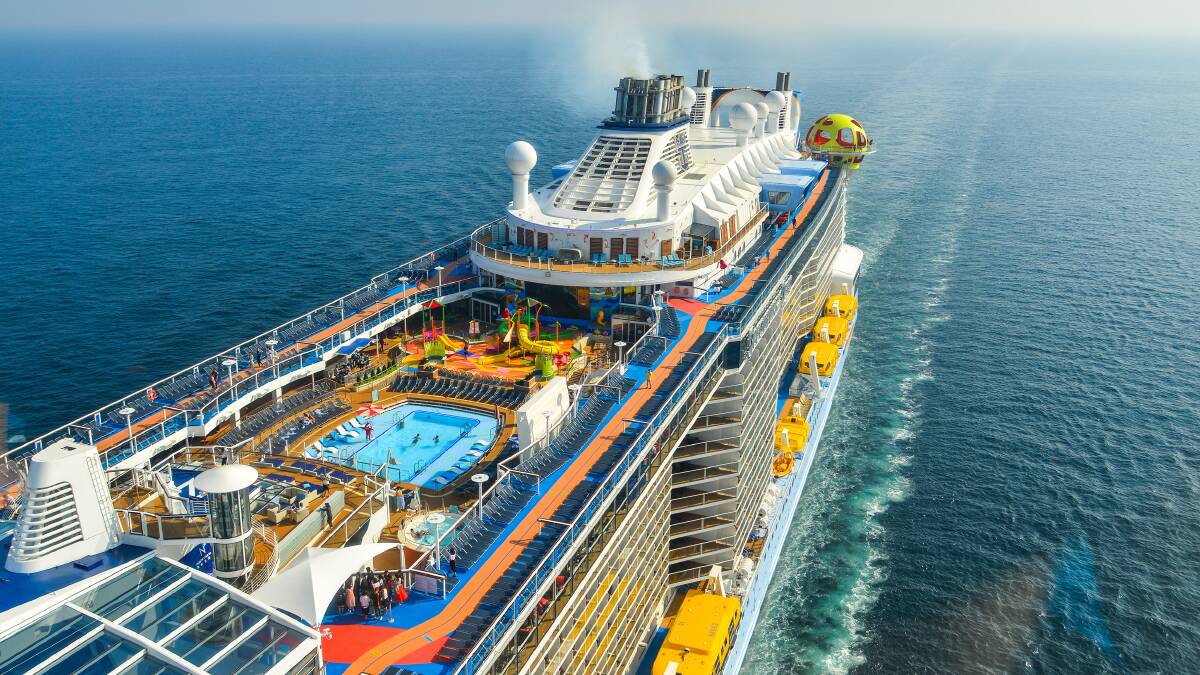 A Royal Caribbean megaliner. Picture: Shutterstock