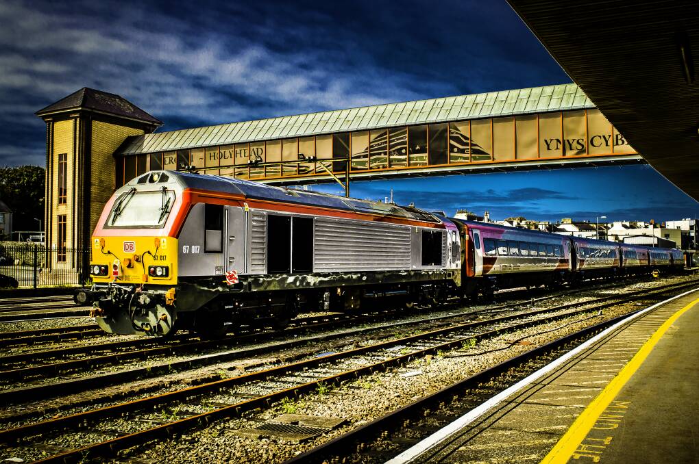 Holyhead station. Picture: Visit Wales