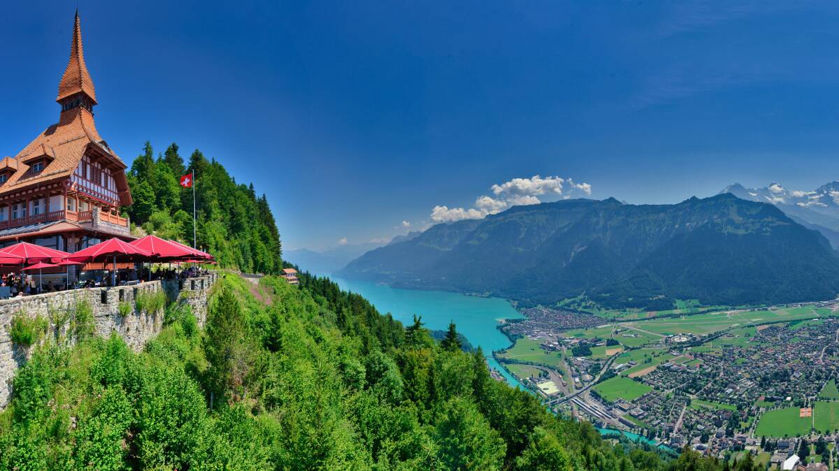 Dining with a view at Interlaken. Picture: Unsplash