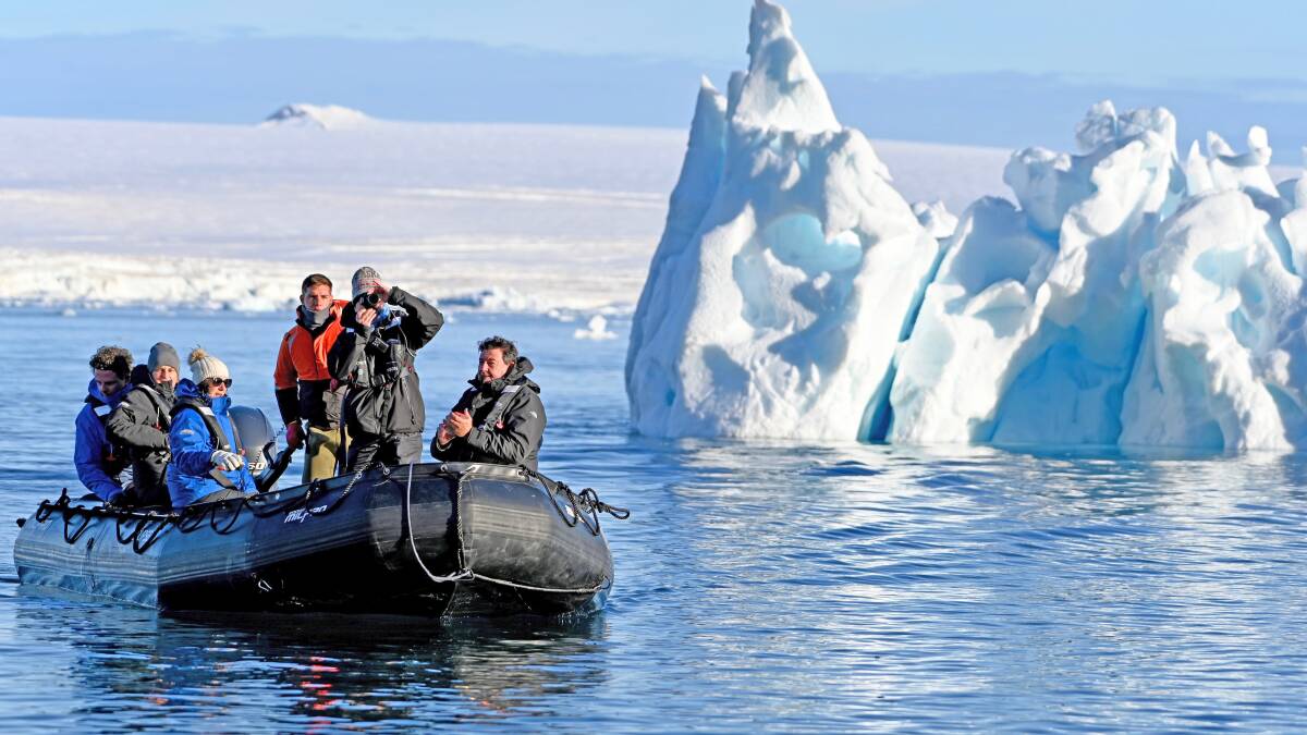 A Scenic adventure in East Antarctica.