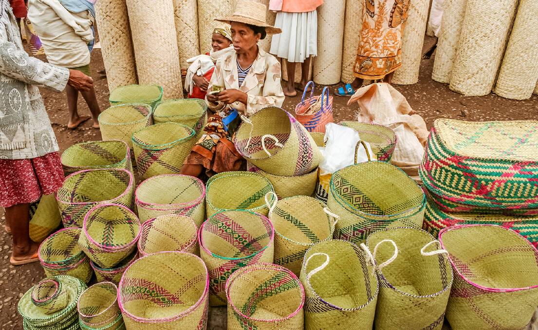 A Fianarantsoa market stall. Picture: Shutterstock
