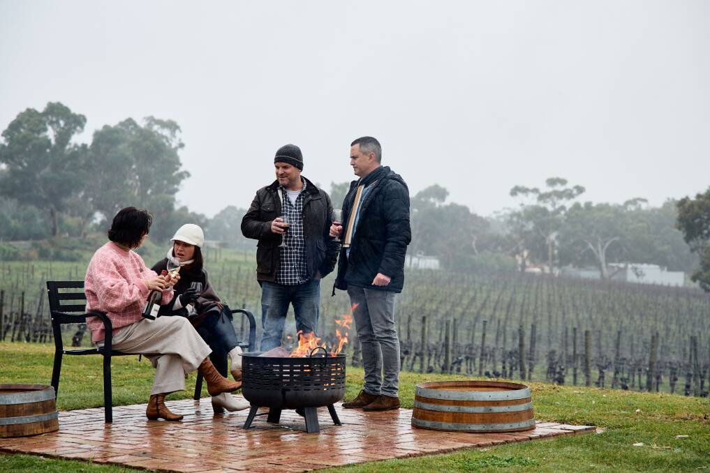 Wine tasting in Adelaide Hills. Picture: SATC