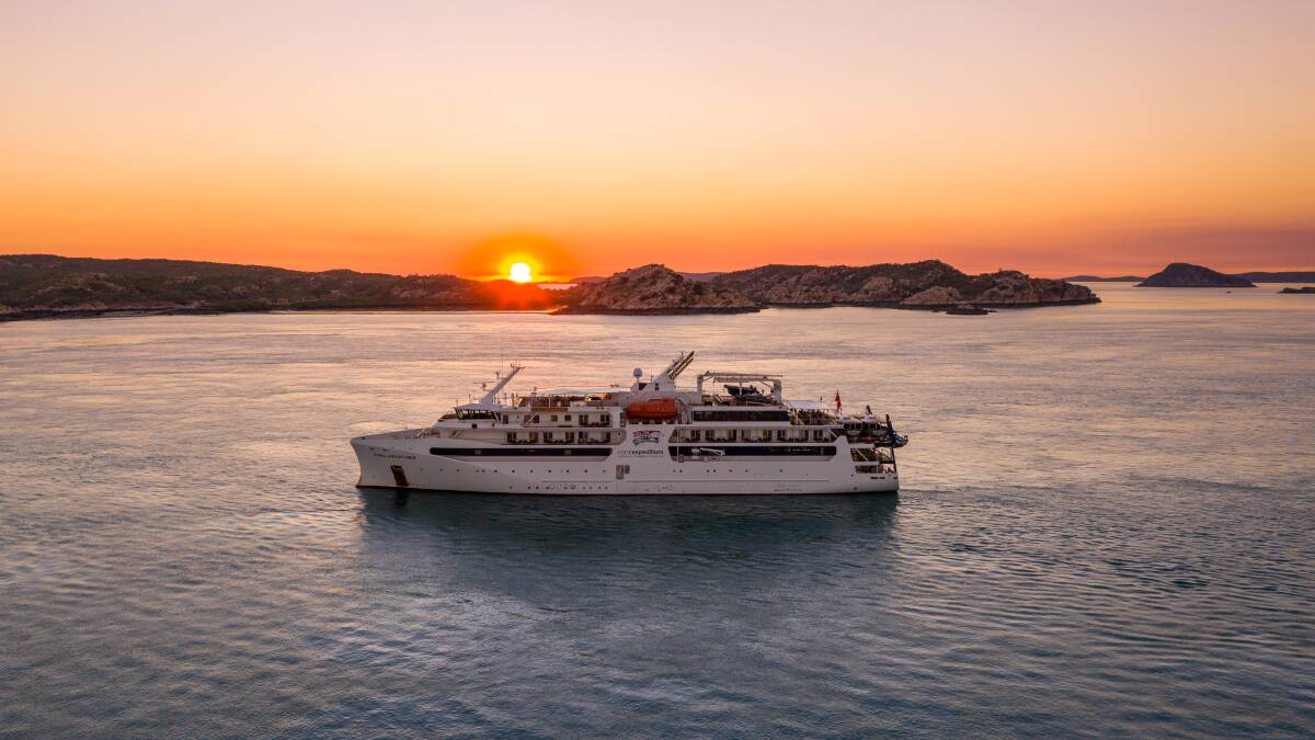 Coral Expeditions' cruise in the Kimberley.