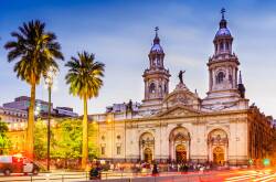 Visit and explore Santiago as part of a luxury cruise