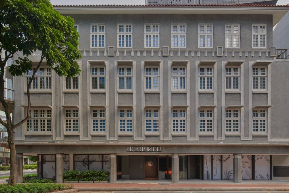 21 Carpenter hotel in Singapore.