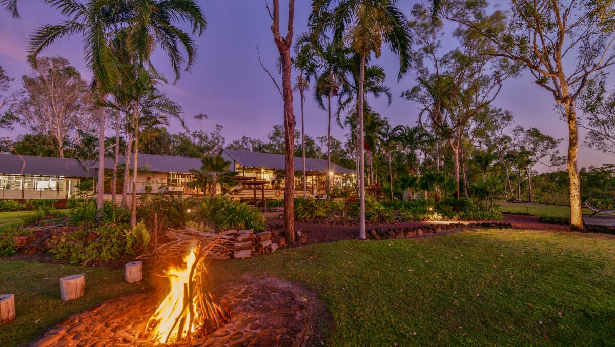 The main lodge at Seven Spirit Bay on the remote Cobourg Peninsula in Arnhem Land. Picture: Journey Beyond