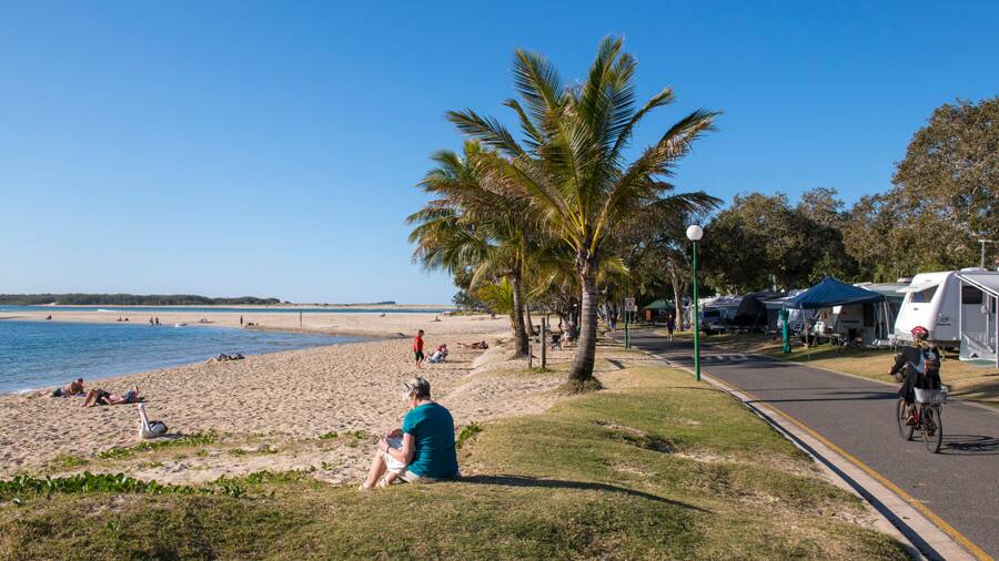 Cotton Tree Riverbank and camp sites. Picture Sunshine Coast Holiday Parks