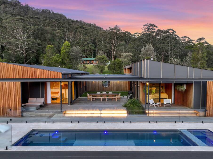 Kangaroo Valley's Jumulu Lodge aims to bring the outside in. Picture: Supplied